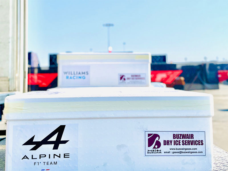 Buzwair Helium Container Second