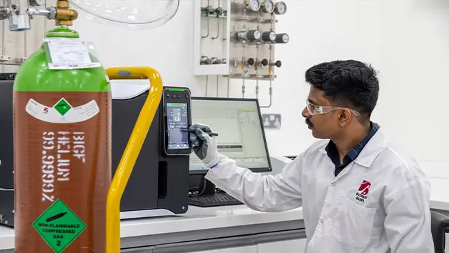 Gas Analysis at Customer Site